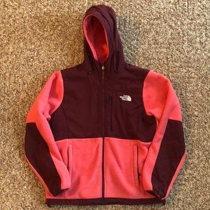 North Face Hooded Denali Jacket
